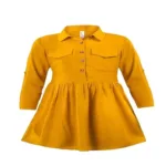 Yellow Girl's Relaxed Fit Dress