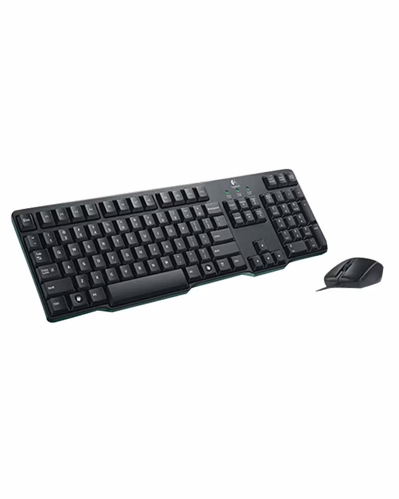 Logitech MK100PS/2 Wireless Keyboard and Mouse Combo (Black)