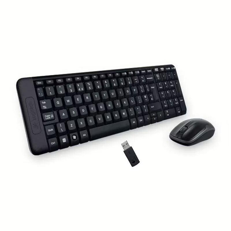 Logitech Wireless Keyboard & Mouse Combo Black