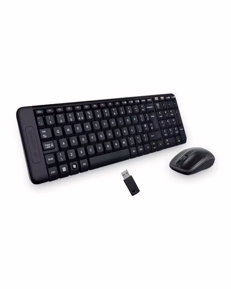 Logitech Wireless Keyboard & Mouse Combo Black