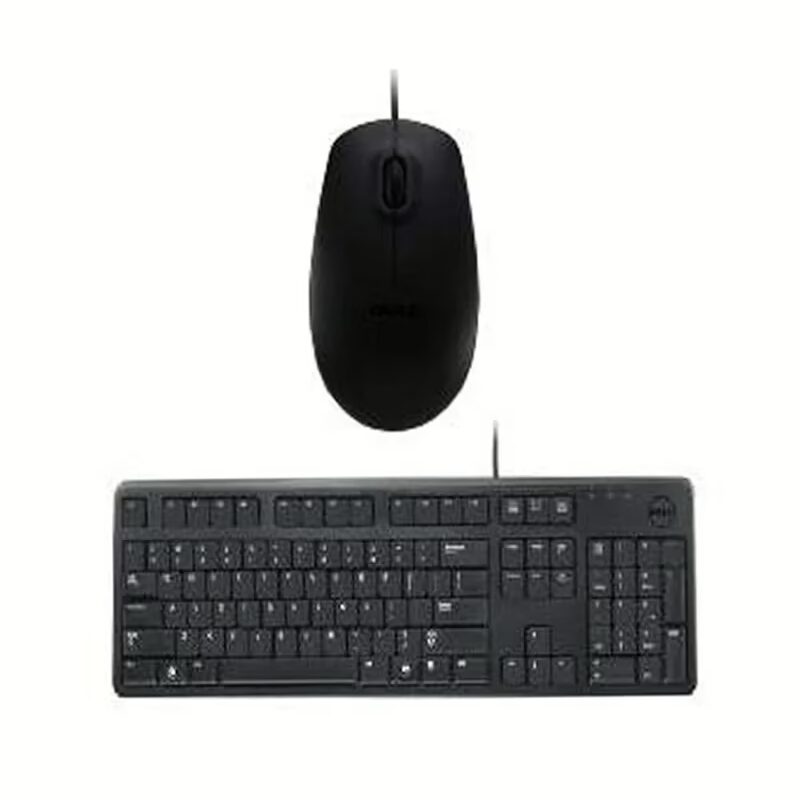Dell USB Keyboard Mouse Combo KB212 MS111(Black)
