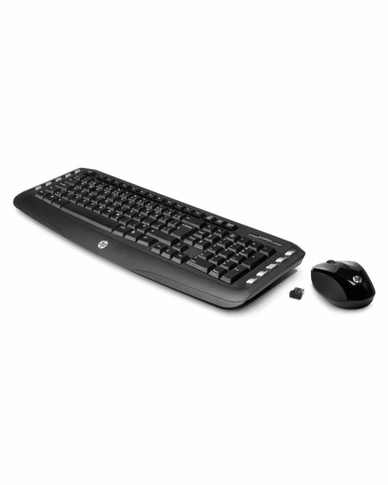 HP J8F13AA#ACJ Wireless Keyboard & Mouse Combo Black