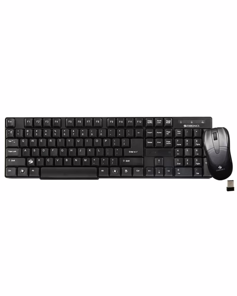 Zebronics Companion6 Wireless Keyboard & Mouse Combo