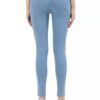 Girls Skinny Fit Mid Waist 2 Button Denim Jeans - Image 2