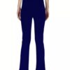 Blue Girls Bootcut Leggings & Yoga Pants - Image 2