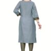 Aagyeyi Petite Three Quarter Sleeves  Kurtis - Image 3