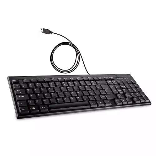 ZEBRONICS K-35 Wired USB Multi-device Keyboard??(Black)