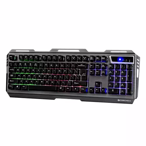 ZEBRONICS ZEB-TRANSFORMER-K Wired USB Gaming Keyboard??(Black)