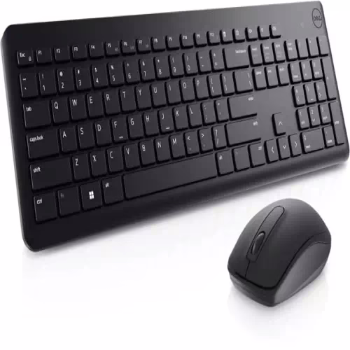 Dell KM3322W Keyboard & Mouse Combo, Anti-fade & Spill-resistant Keys Wireless Multi-device Keyboard??(Black)