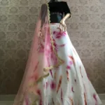New Designer Satin Womens Lehengas