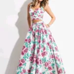 New Designer Floral Printed Satin Lehengas