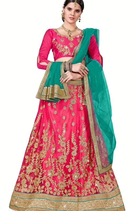 Stylish Embroidered Designer Lehengas