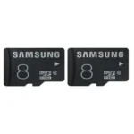 Samsung 8GB Class 6 Memory Card - Pack of 2