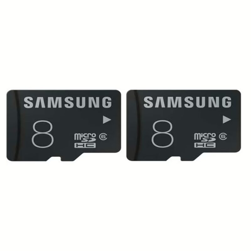 Samsung 8GB Class 6 Memory Card - Pack of 2