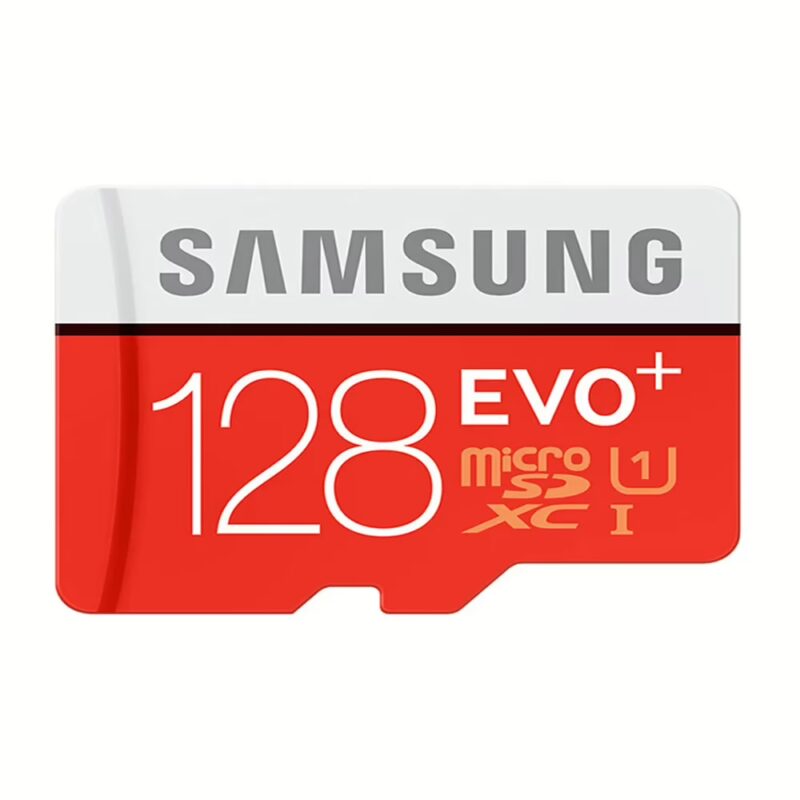 Samsung 128 GB UHS-I 80MB/s Class 10 Evo Plus Micro SDXC Card (with SD Adapter)