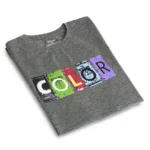 Men's Round Neck T-Shirt - Color - Grey
