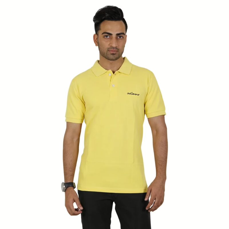 Men's Polo - Yellow