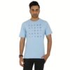 Men's Round Neck T-Shirt - Car Parts - Blue - Image 3