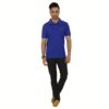 Men's Polo - Royal Blue - Image 3