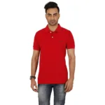 Men's Polo - Red