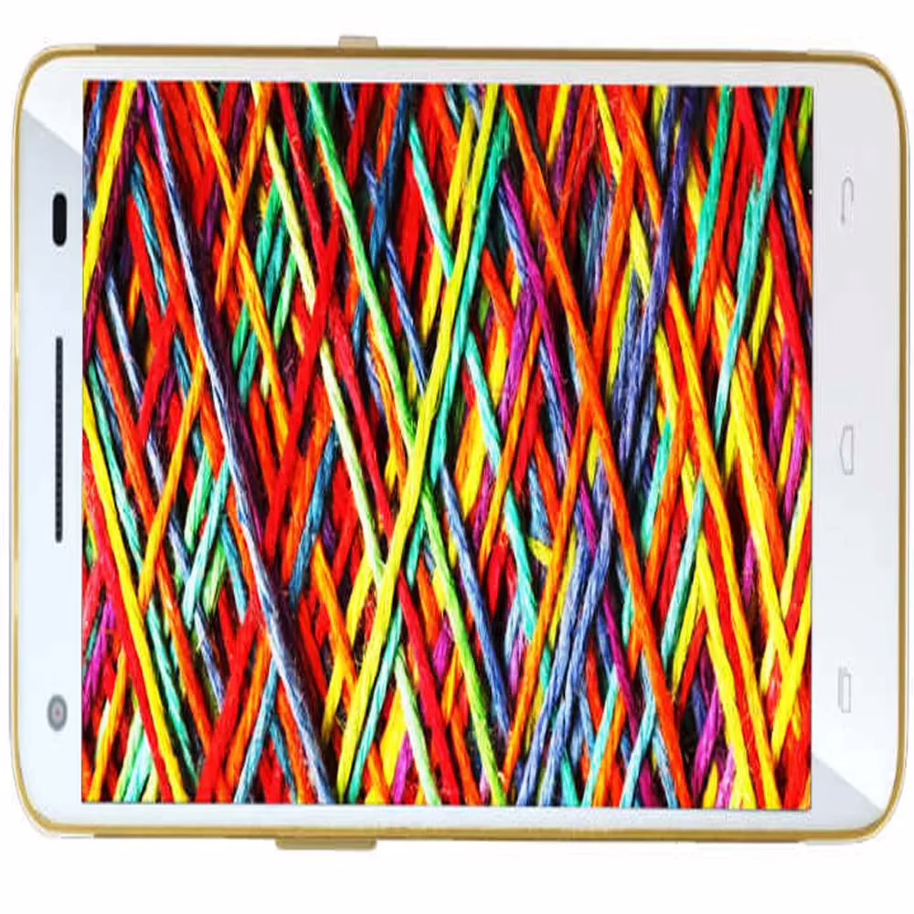 Micromax Canvas 4 Plus A315 (16GB, White and Gold) - Image 3