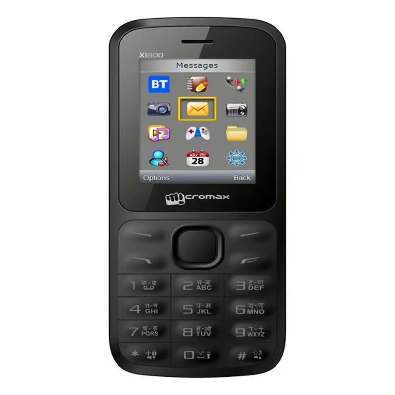 Micromax Joy X1800 (Black)-(Without Charger & Earphone)