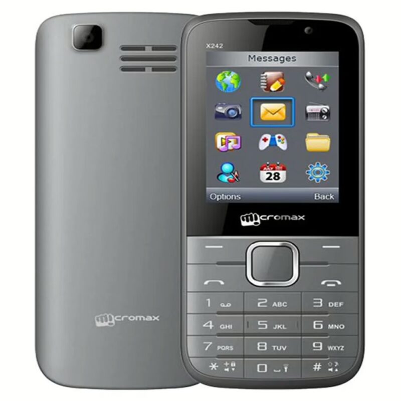 Micromax X242 (Grey)