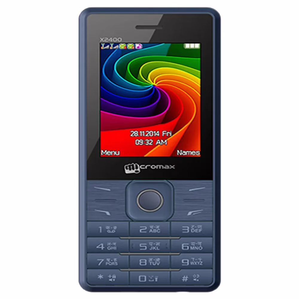 Micromax x 2400 (Blue)