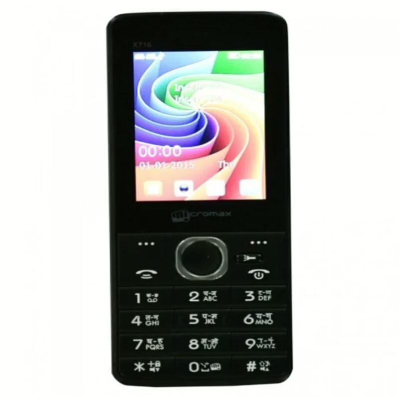 Micromax X716 ( Below 256 MB Black )