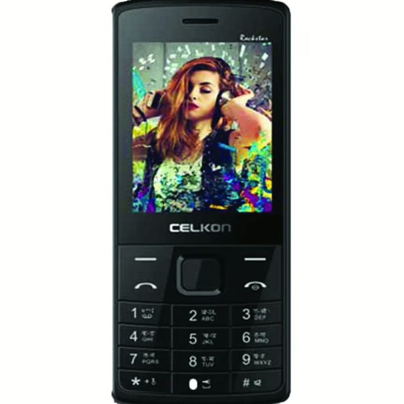 Celkon Rockstar Below 256 MB Black