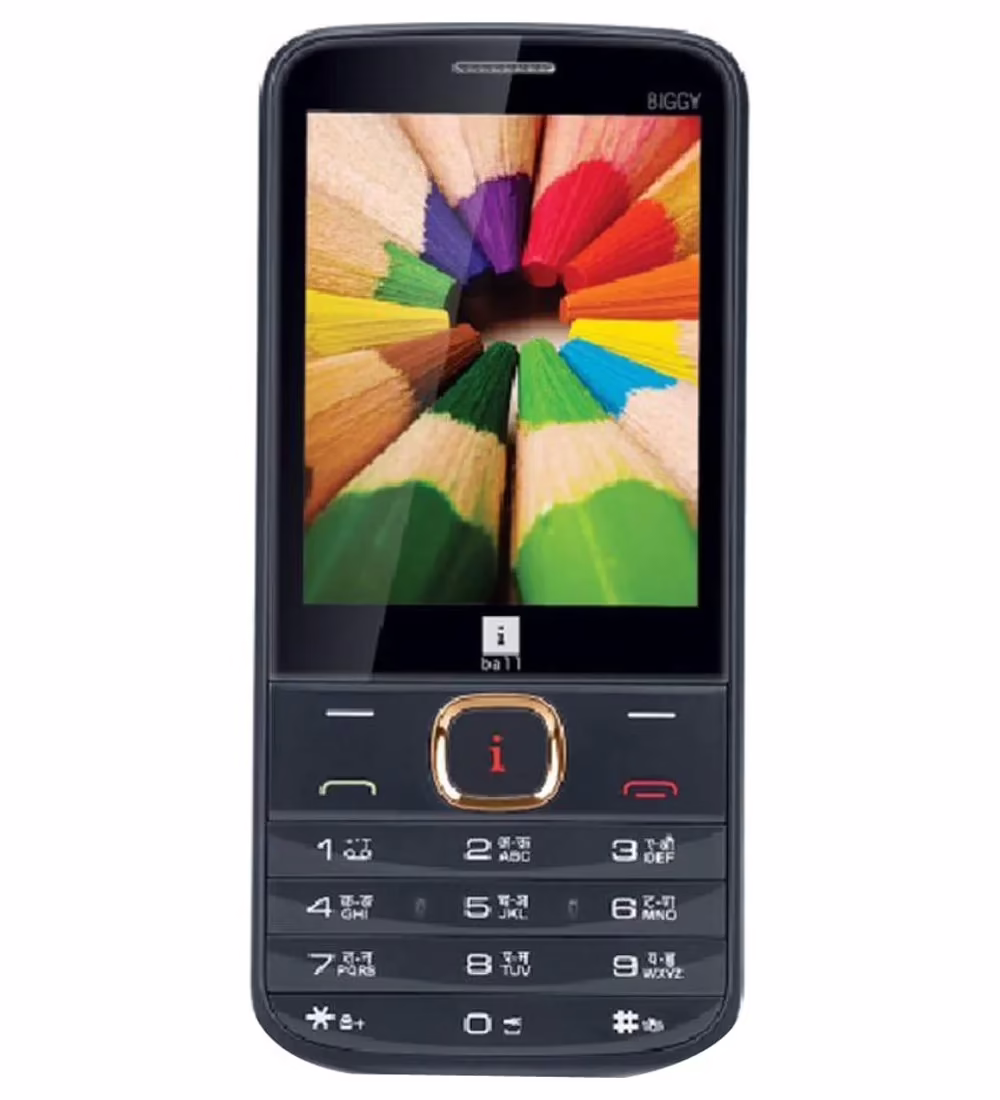 iBall 3.2H Biggy ( 512 MB Black )