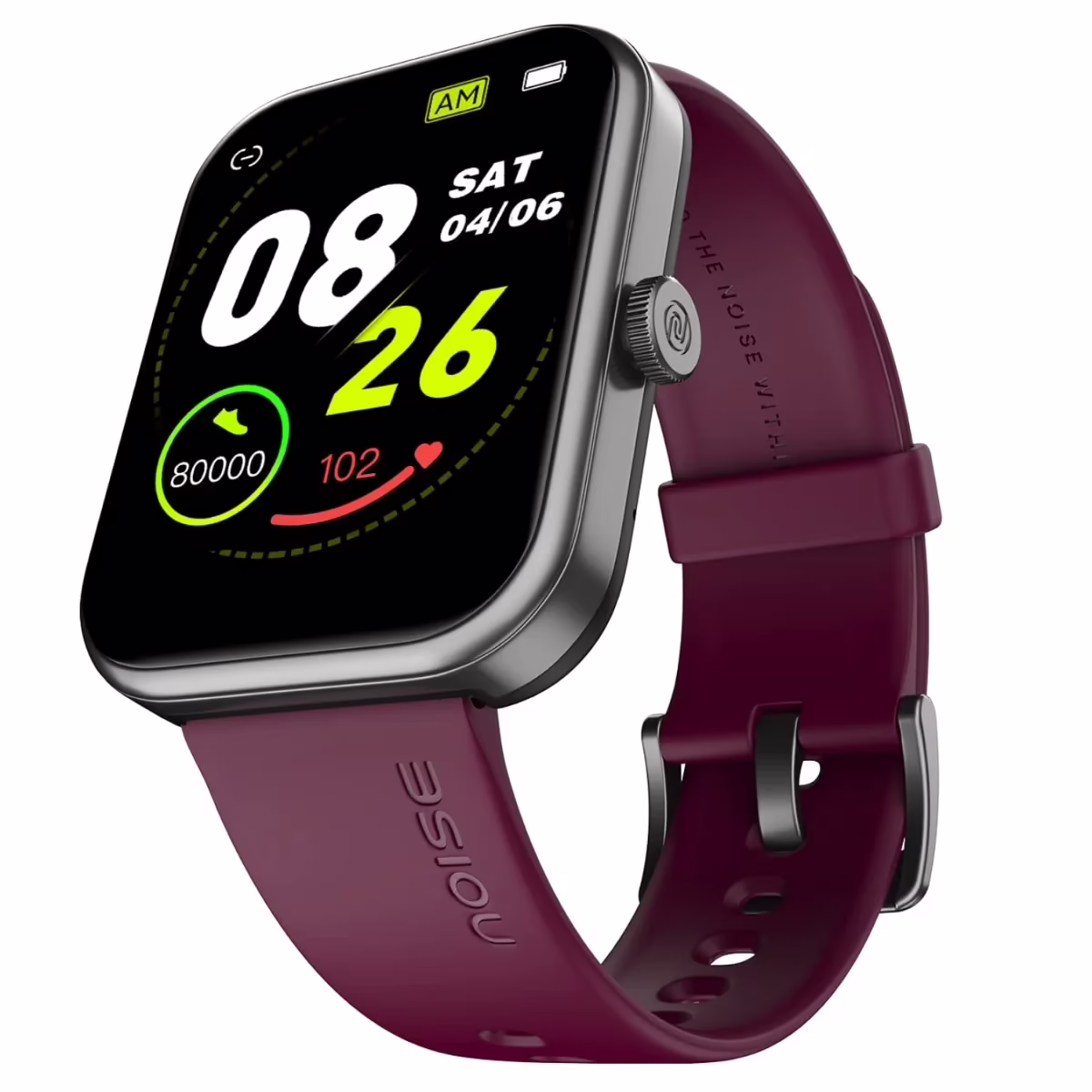 Noise Pulse 2 Max Advanced Bluetooth Calling Smart Watch Deep Wine