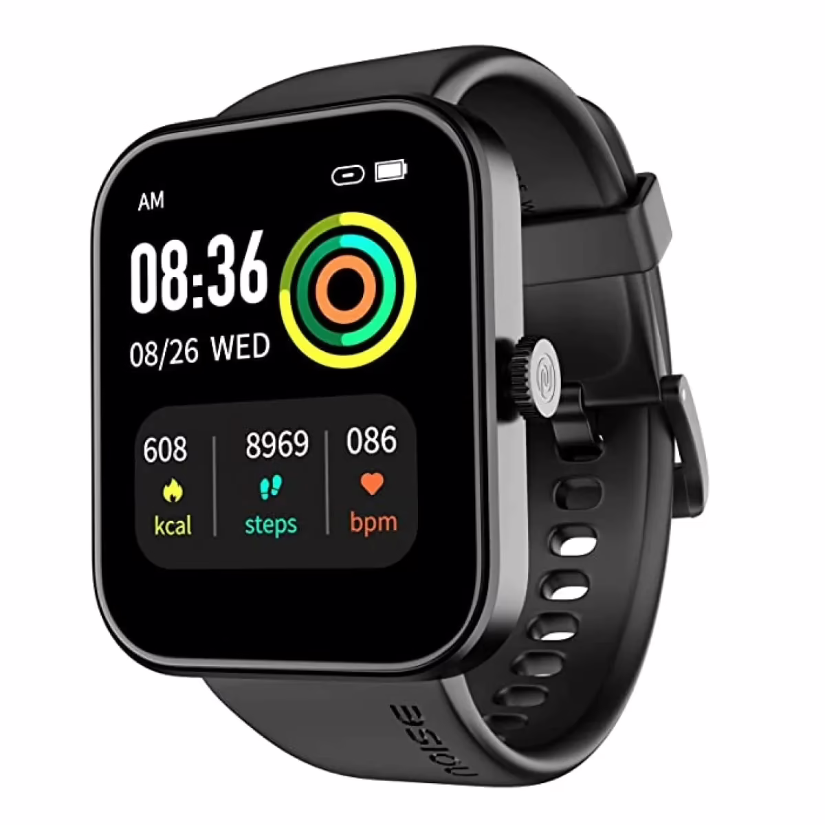 Noise ColorFit Pulse Grand Smart Watch Jet Black