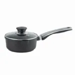 Prestige Die cast PlusMilk Pan 160 mm with Lid with Induction base and heat indicator