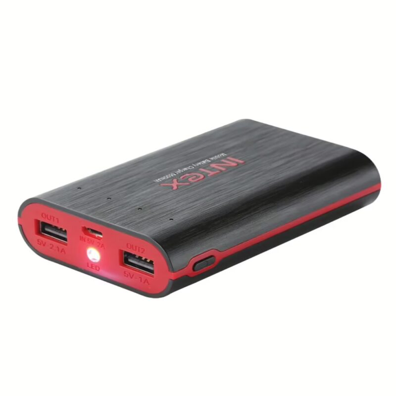 Intex IT-PB6.6K 6600mAh Power Bank Red & Black