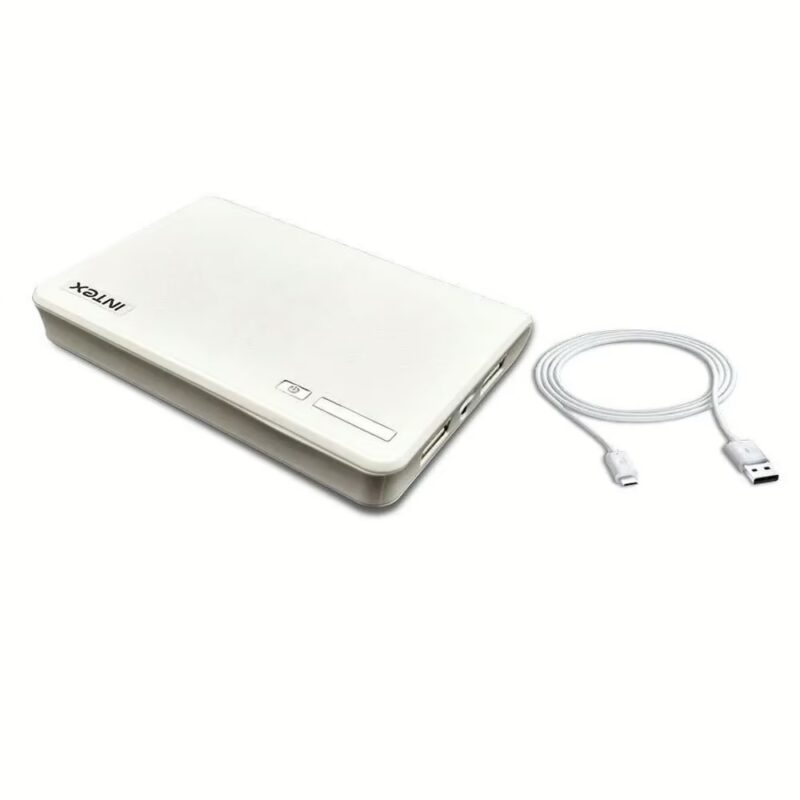 Intex pb8k 8000 mAh White Charger