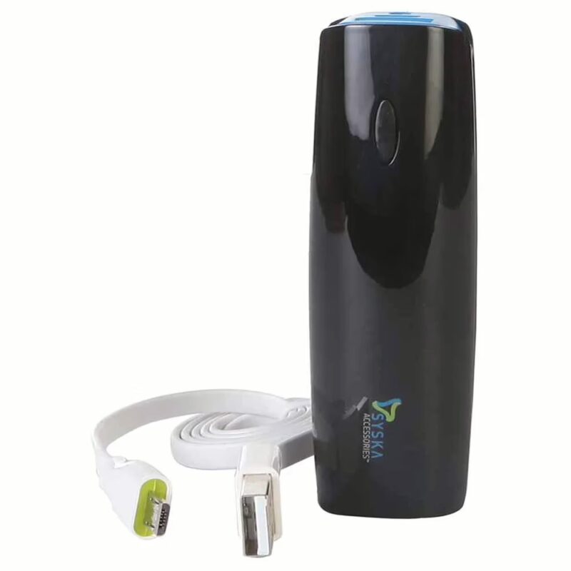 Syska Power Tube 26 2600 mAh Power Bank - Black