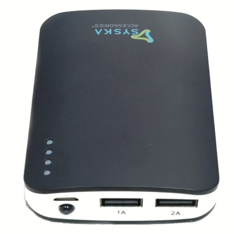 Syska Power Elite 78 7800 mAh Power Bank Black