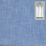 Raymond Men Poly Blended Shirting Fabric Blue Free Handkerchief