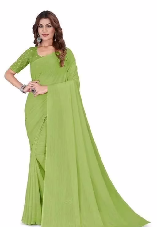 Alisha Classy Georgette Embroidered Sarees