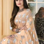 Aadishakti Fashion Leaf Embellished Sarees
