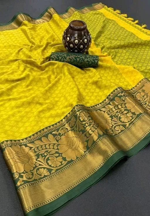 Trendy Alluring Cotton Silk Sarees