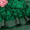 Abhisarika Art silk Georgette Green Sarees - Image 2