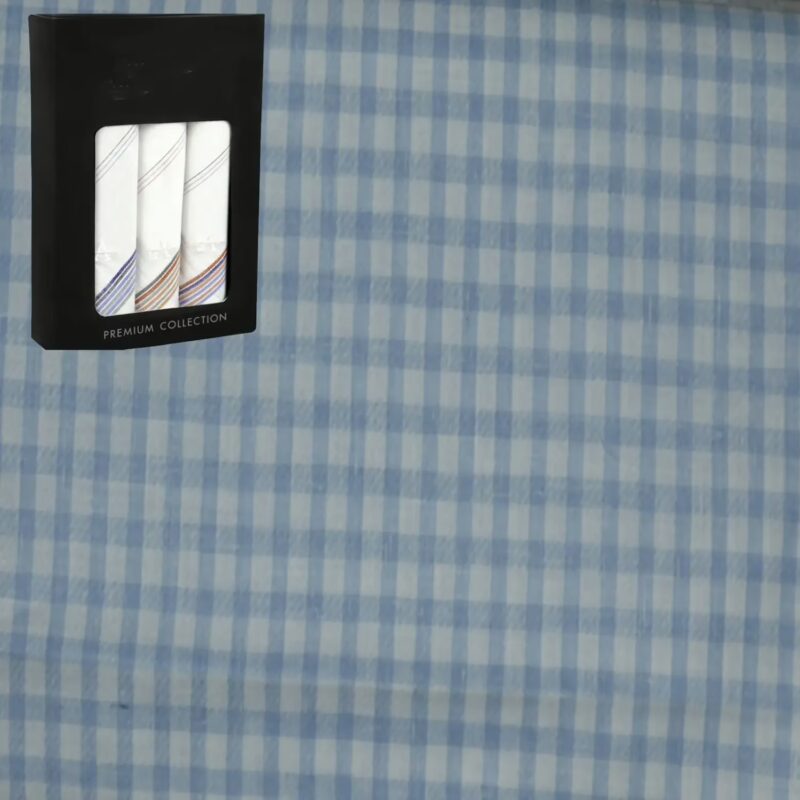 Raymond Men Poly Blended Shirting Fabric Grey Free Handkerchief