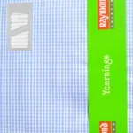 Raymond Men Poly Blended Shirting Fabric White Free Handkerchief