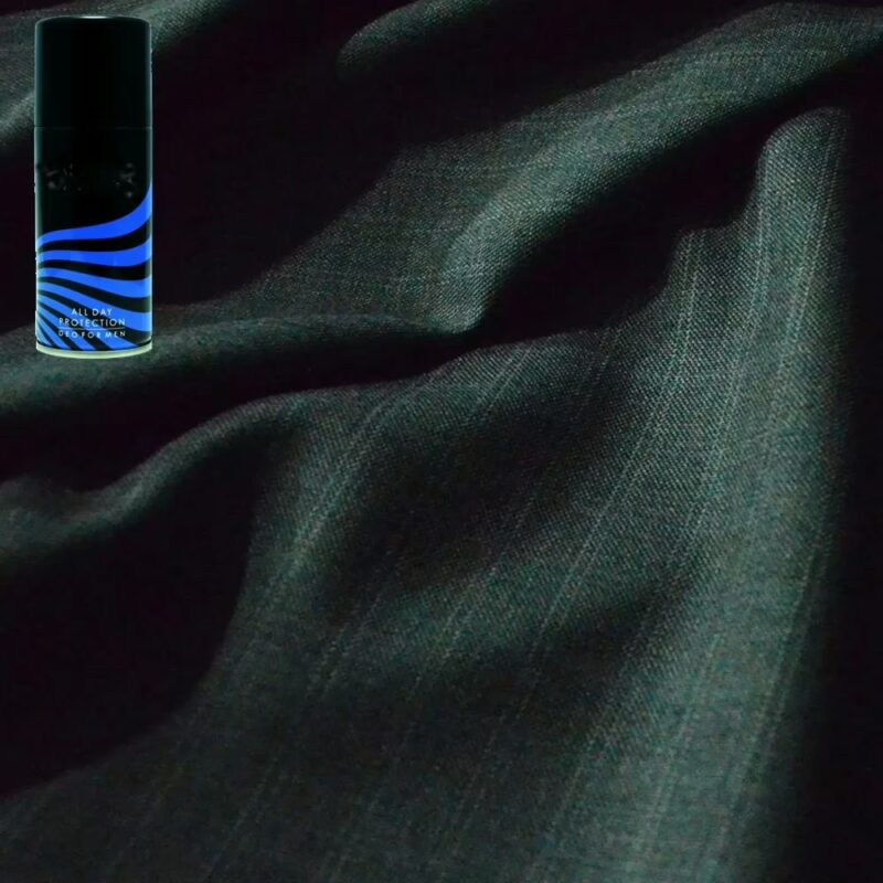 Raymond Men Poly Blended Suit Fabric Grey Free Deo