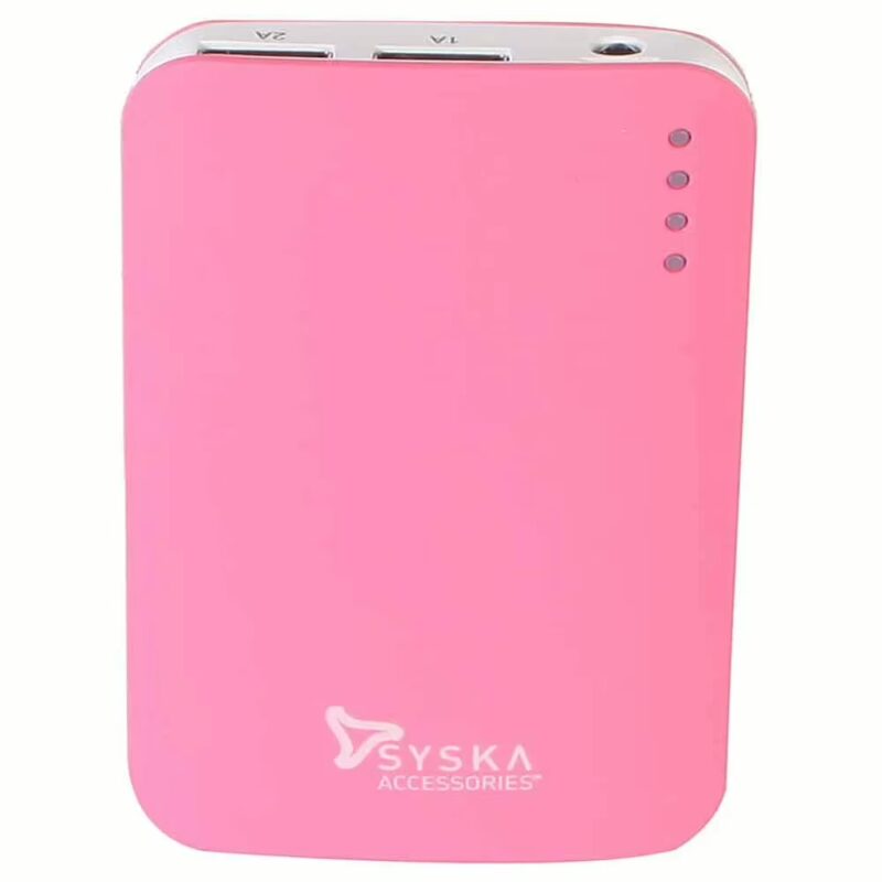Syska Power Elite 78 7800 mAh Power Bank - Rose