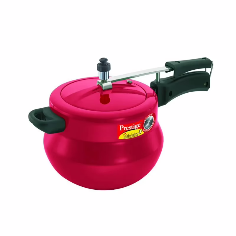 Prestige Nakshatra Plus Red Handi 5 L Pressure Cooker