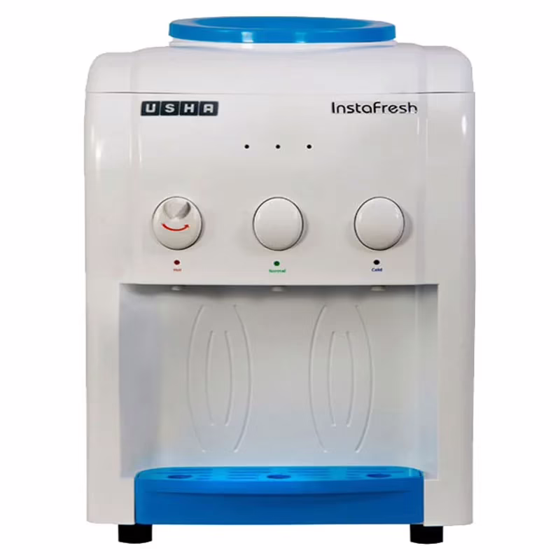 Usha 20 Lrs Mineral Water Bottle Hnctt11v9s Compressor Cooling And Heating Water Dispenser