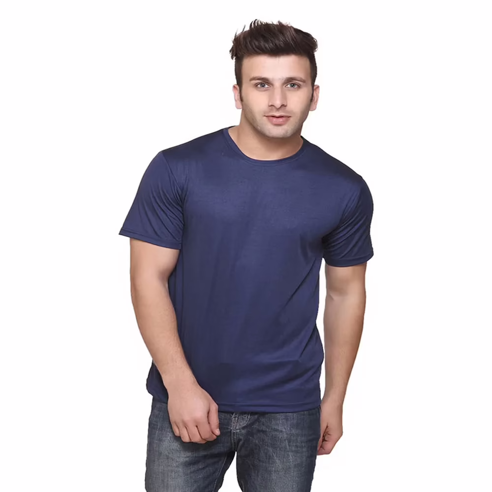 Season Funky Guys Navy Cotton Blend T-shirt